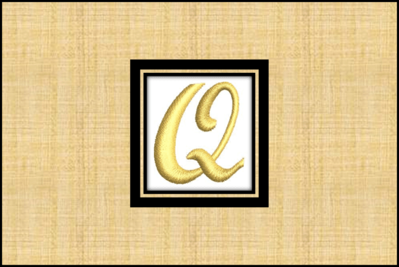 Gold Letter Q: A Designer’s Review for Embroidery Projects