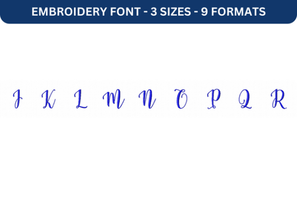 Review: Melany Script Font Upper J to R