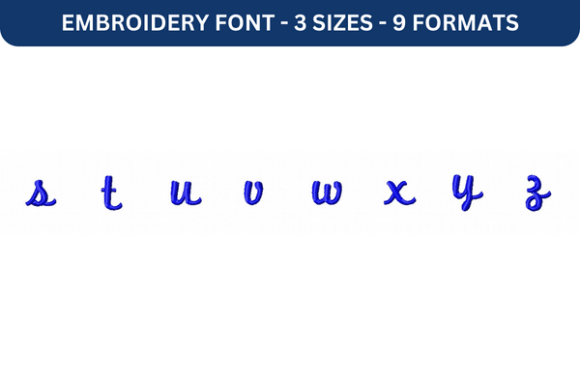 Reviewing Marketing Script Font Lower S to Z