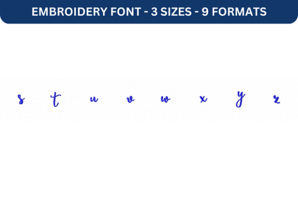 Reviewing Secret Garden Font Lower S to Z